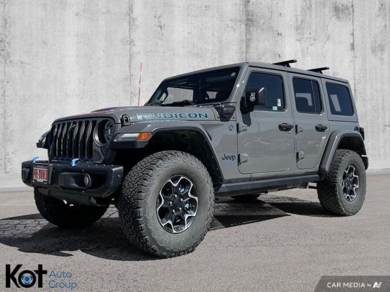 Used 2021 Jeep Wrangler 4xe Rubicon | 35 Tires | Loaded | Cold Weather Package including Remote Start | Trailer Tow and Heavy-Duty Electrical package | Alpine Premium Audio system for sale in Kelowna, BC