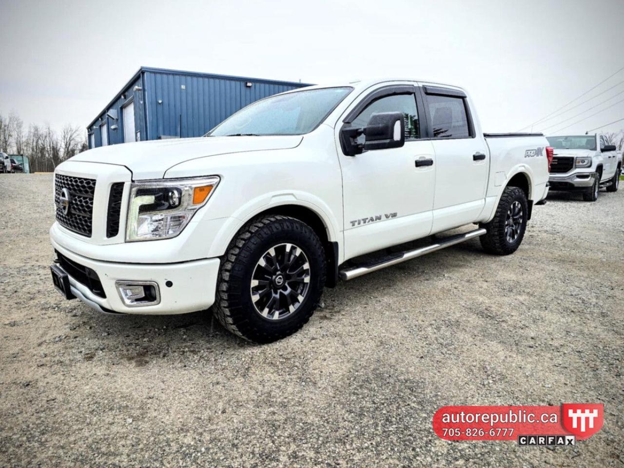 Used 2018 Nissan Titan PRO4X V8 4X4 CERTIFIED LOADED for sale in Orillia, ON