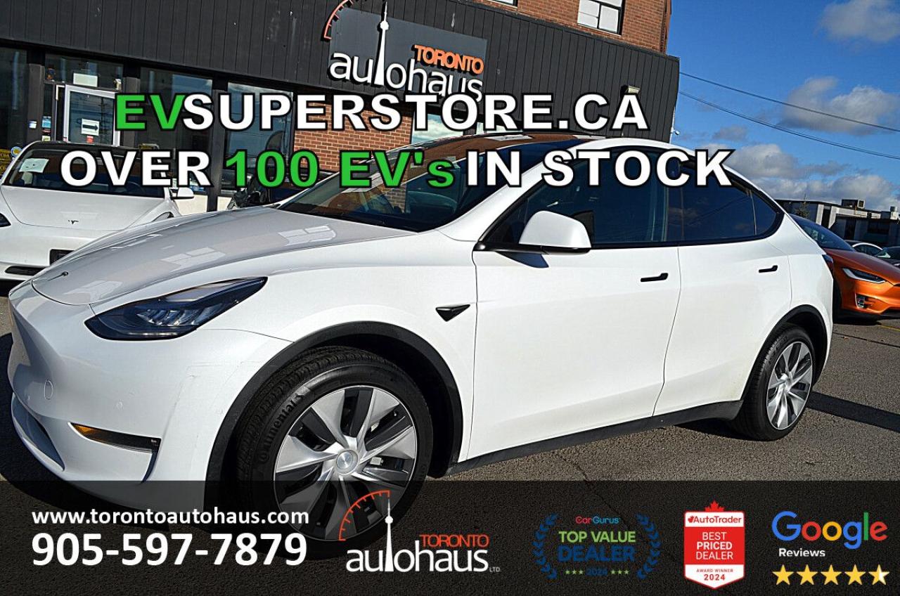 Used 2021 Tesla Model Y LR AWD I OVER 100 TESLAS EVSUPERSTORE.CA for sale in Concord, ON