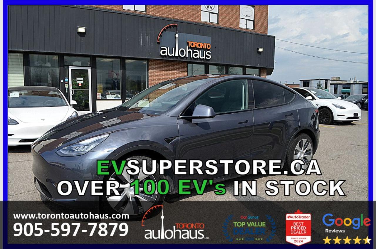 Used 2021 Tesla Model Y LR AWD I OVER 100 TESLAS EVSUPERSTORE.CA for sale in Concord, ON