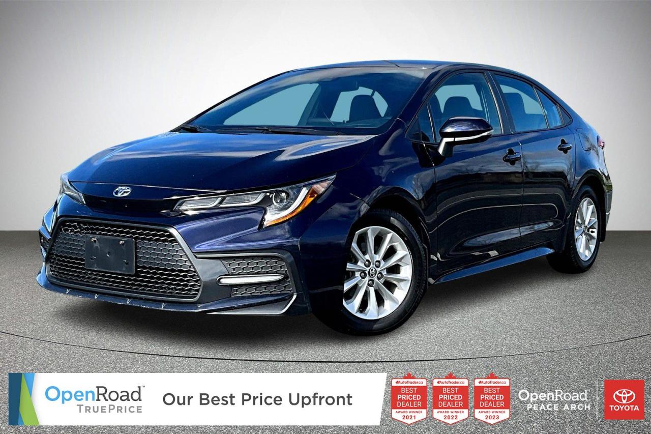Used 2020 Toyota Corolla 4-door Sedan SE CVT for sale in Surrey, BC