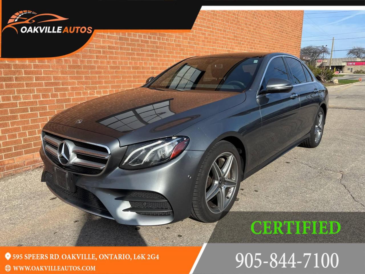Used 2018 Mercedes-Benz E-Class E 300 4MATIC Sedan for sale in Oakville, ON
