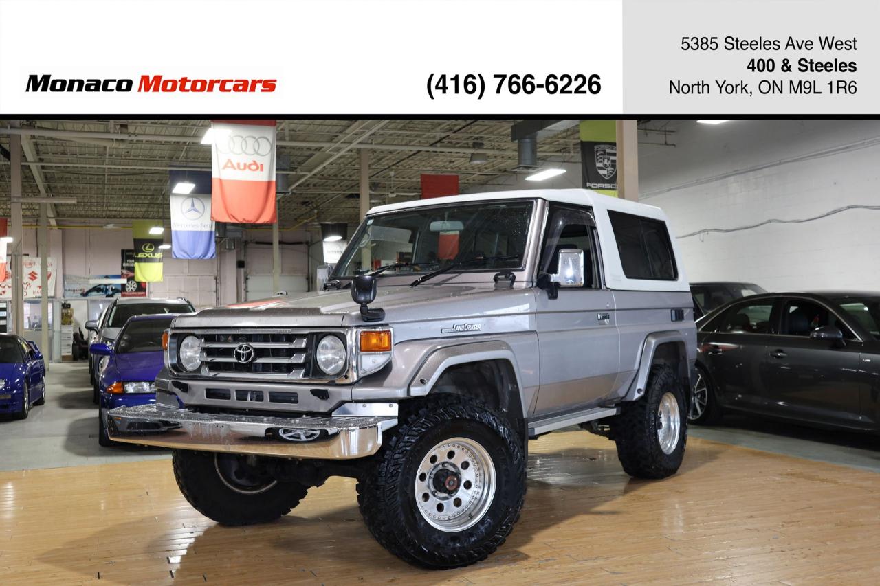 Used 2000 Toyota Land Cruiser 70 SERIES 1HZ 4.2L DIESEL AUTO for sale in North York, ON