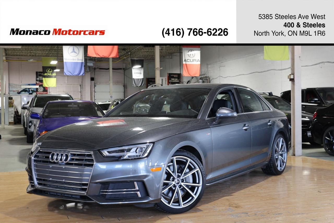 Used 2017 Audi A4 TECHNIK - SUNROOF|NAVI|CAMERA|BLINDSPOT|BANG&OLUFSEN for sale in North York, ON