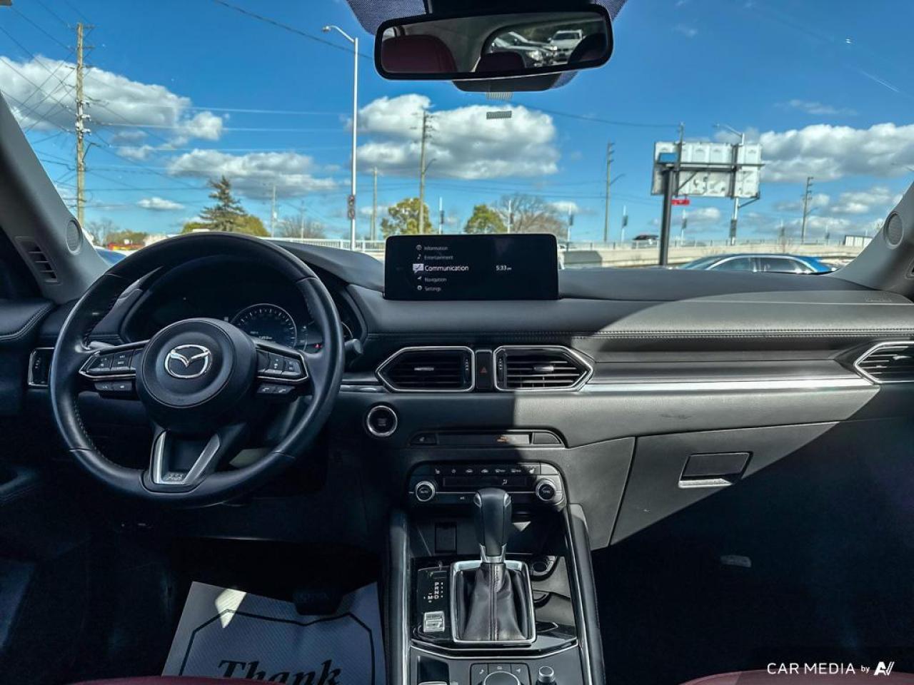 2023 Mazda CX-5 KURO EDT / AWD / ROOF / RED LEATHER / HTD SEATS - Photo #12