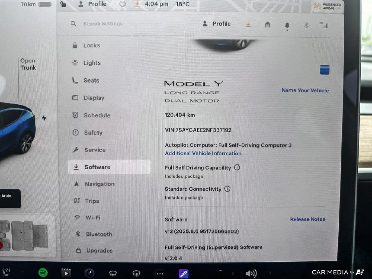 2022 Tesla Model Y LONG RANGE / AWD / NAVIGATION / LEATHER - Photo #12