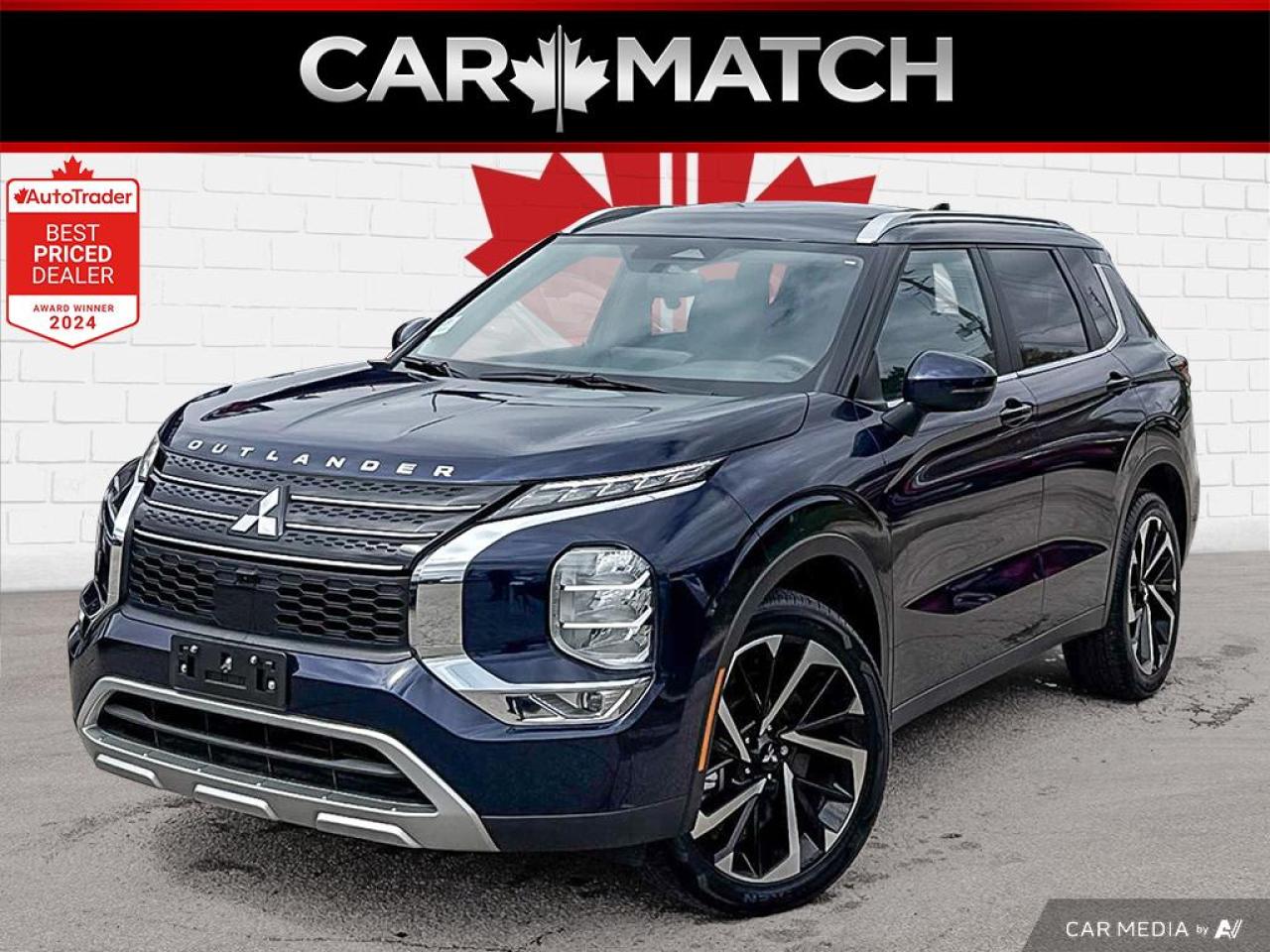 Used 2023 Mitsubishi Outlander LE PREMIUM / S-AWC / ROOF / NAV / NO ACCIDENTS for sale in Cambridge, ON