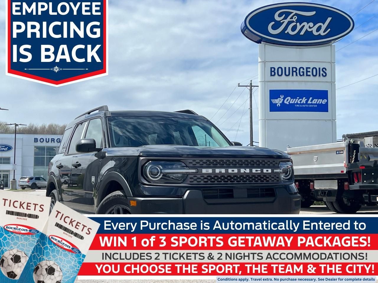 New 2025 Ford Bronco Sport Big Bend 4x4 for sale in Midland, ON