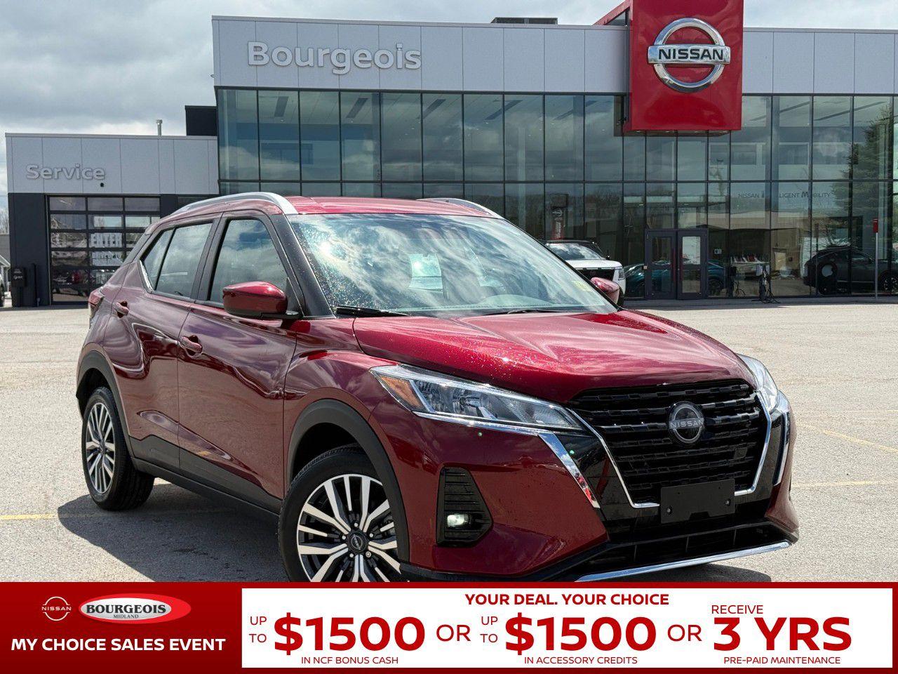 New 2025 Nissan Kicks Play SV FWD for sale in Midland, ON