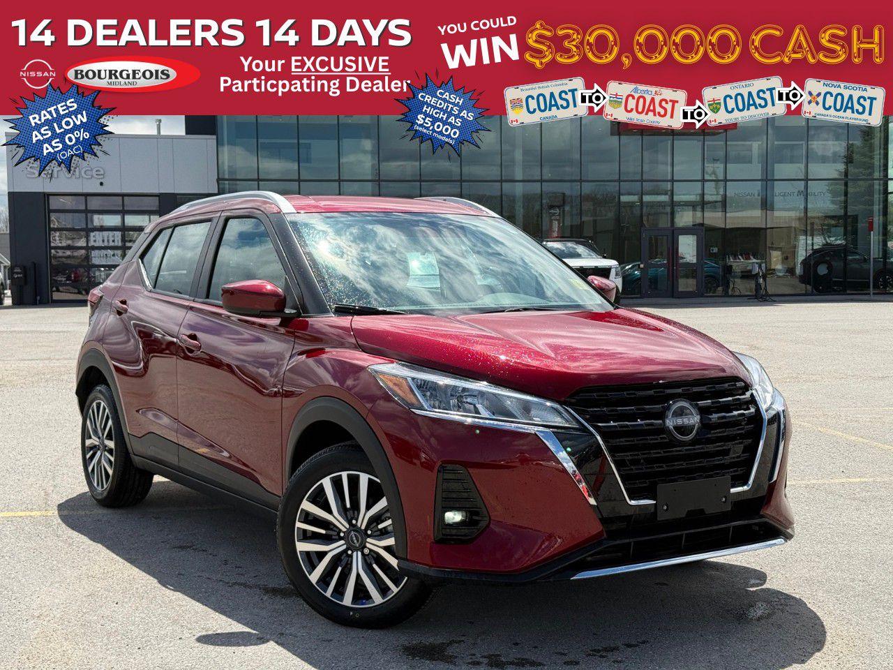 New 2025 Nissan Kicks Play SV FWD for sale in Midland, ON
