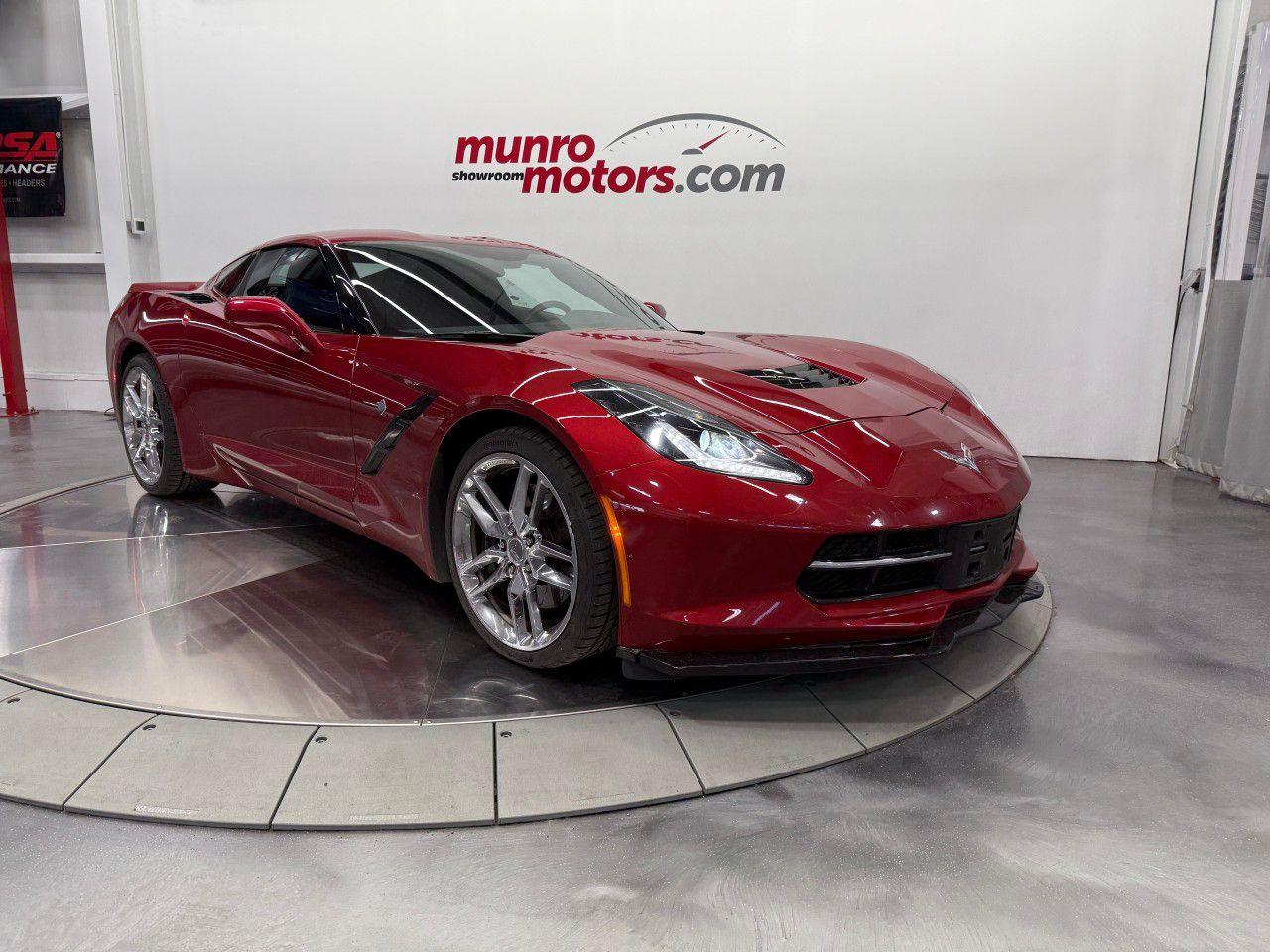 Used 2015 Chevrolet Corvette 2dr Stingray Z51 Cpe w/1LT for sale in Brantford, ON