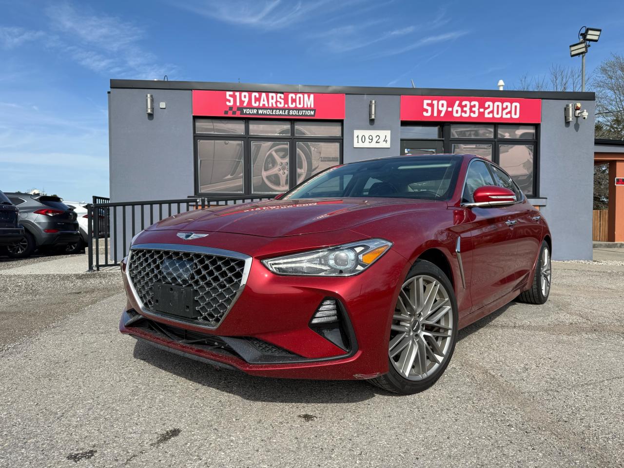 Used 2020 Genesis G70 2.0T Elite | Navigation | Backup Camera | Sunroof for sale in St. Thomas, ON