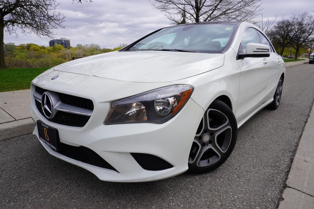 Used 2016 Mercedes-Benz CLA-Class CLEAN CARFAX/ PANOROOF/ 4MATIC/ NAVI/ SPORT SEATS for sale in Etobicoke, ON