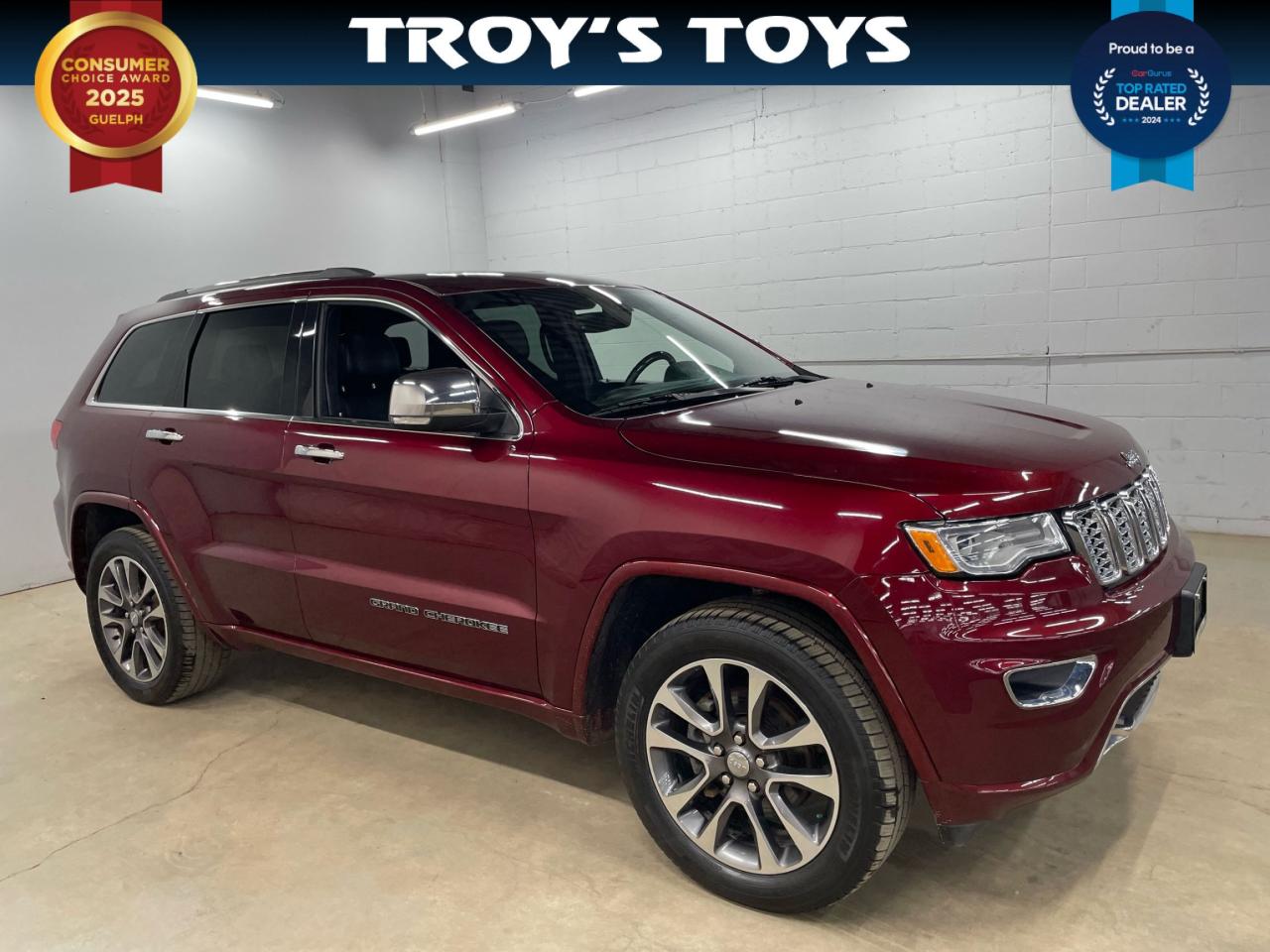 Used 2018 Jeep Grand Cherokee OVERLAND 4X4 for sale in Kitchener, ON
