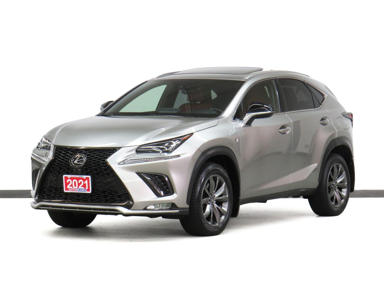 2021 Lexus NX F-SPORT | AWD | Nav | Panoroof | 360Cam | CarPlay