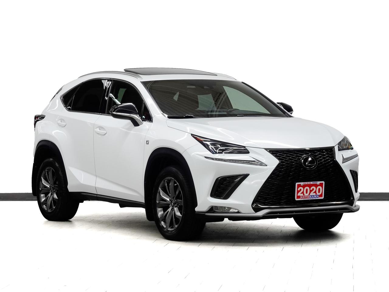 2020 Lexus NX F-SPORT | AWD | Nav | Panoroof | 360Cam | CarPlay