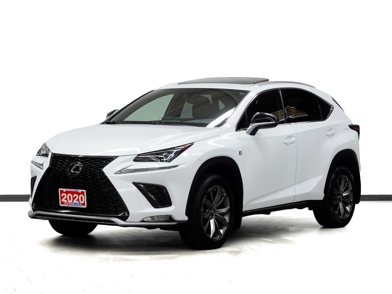 2020 Lexus NX F-SPORT | AWD | Nav | Panoroof | 360Cam | CarPlay
