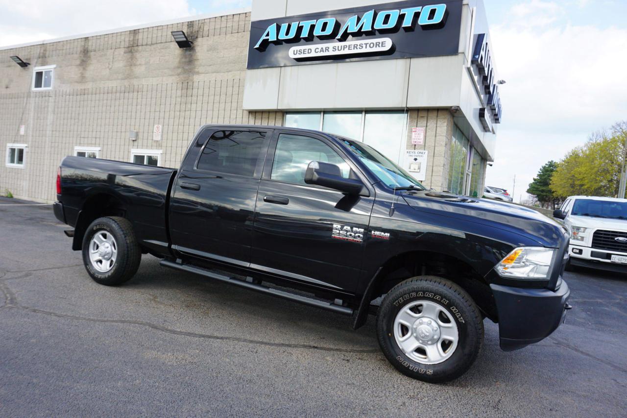 Used 2017 RAM 2500 6.4L V8 TRADESMAN CREW 4WD CERTIFIED *ACCIDENT FREE*DODGE MAINTAIN* CAMERA BLUETOOTH CRUISE ALLOYS for sale in Burlington, ON