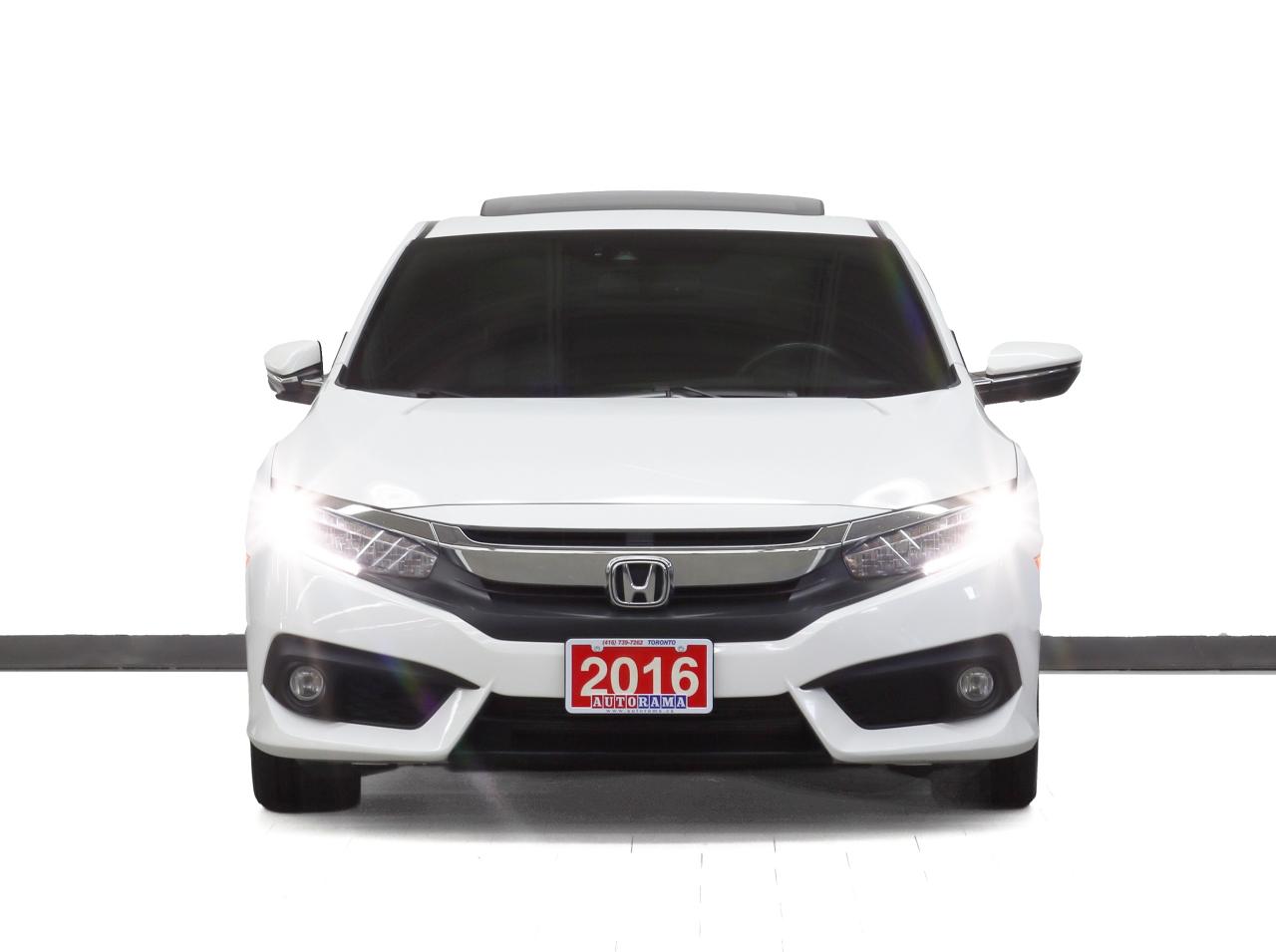 2016 Honda Civic COUPE TOURING | Nav | Leather | Sunroof | CarPlay