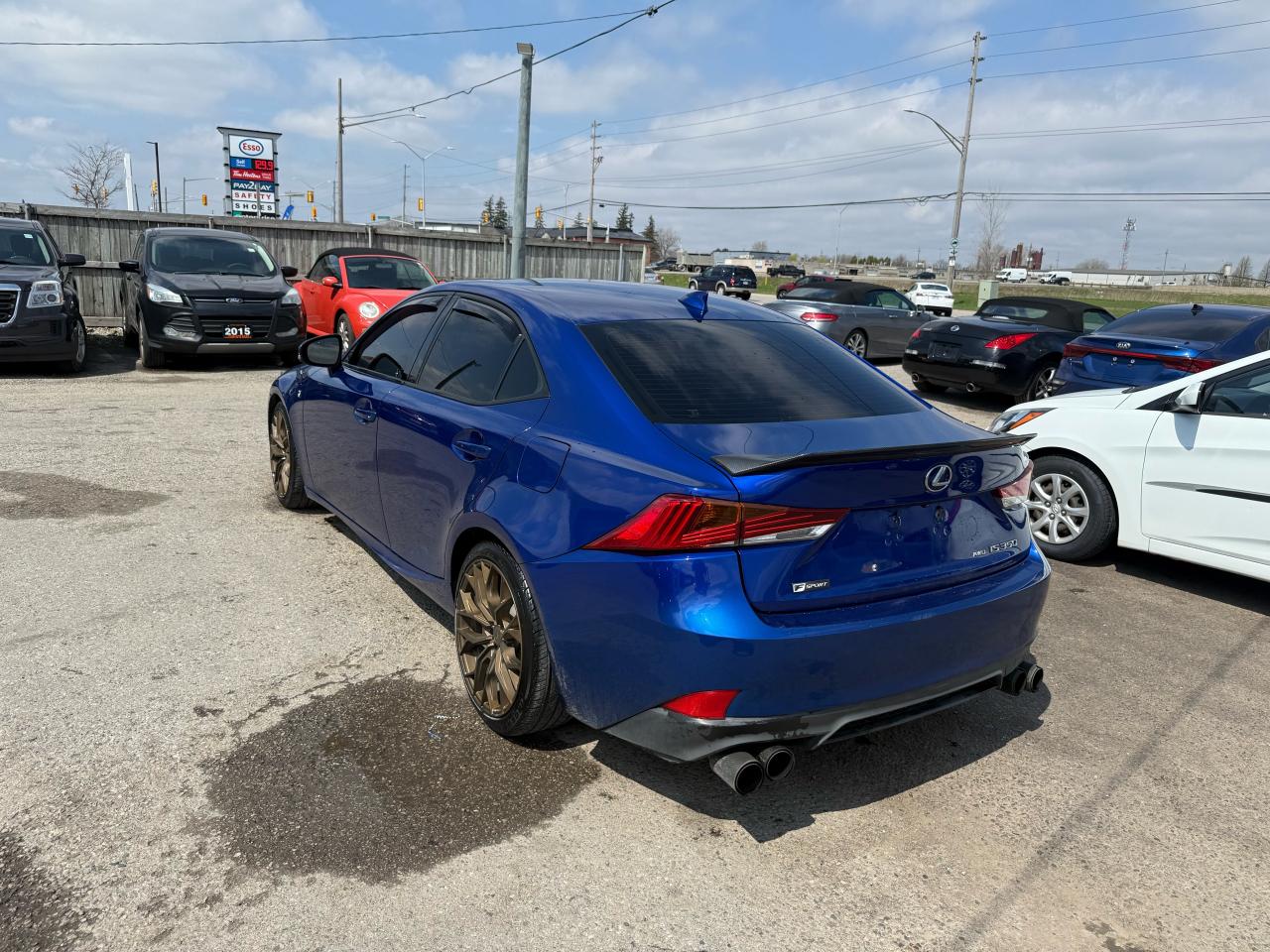 2017 Lexus IS 350 F-SPORT, NO ACCIDENTS, RED INTERIOR, CERTIFIED - Photo #3
