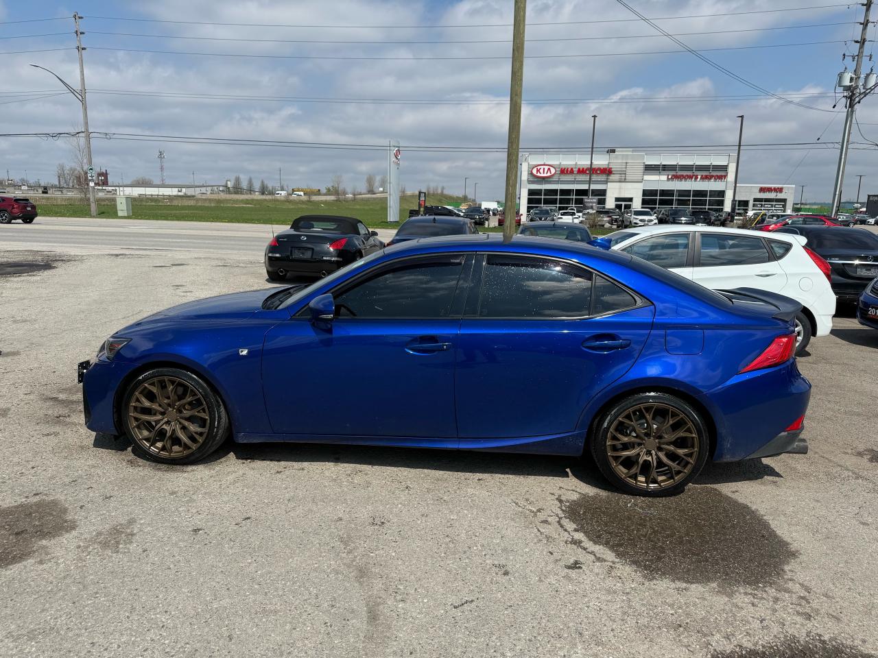 2017 Lexus IS 350 F-SPORT, NO ACCIDENTS, RED INTERIOR, CERTIFIED - Photo #2