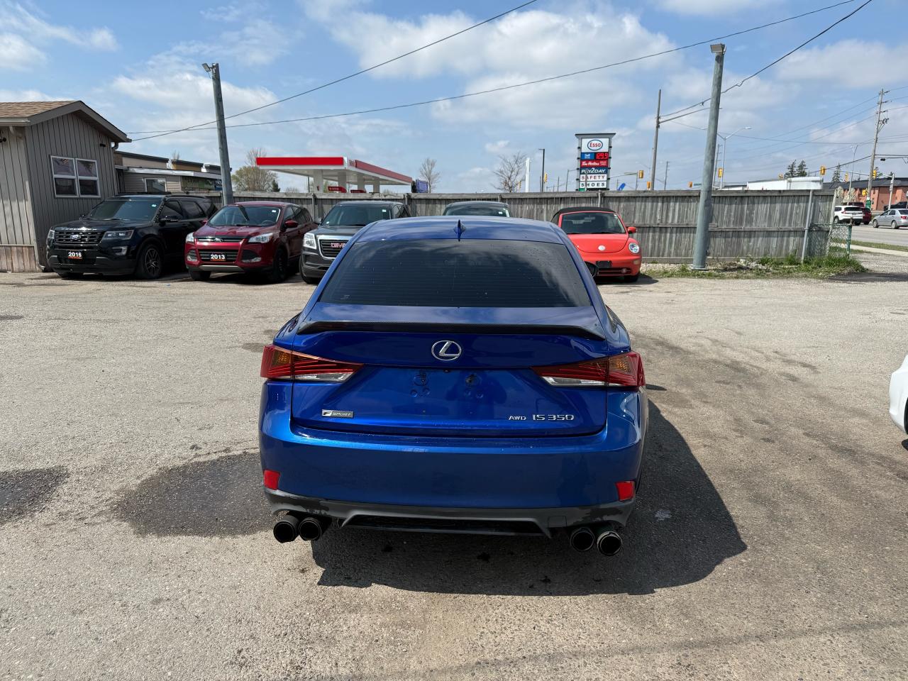 2017 Lexus IS 350 F-SPORT, NO ACCIDENTS, RED INTERIOR, CERTIFIED - Photo #4