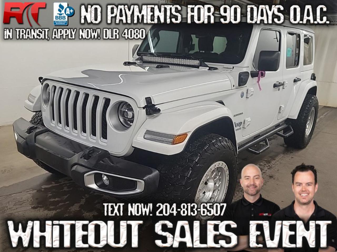 Used 2021 Jeep Wrangler 4xe Unlimited Sahara for sale in Winnipeg, MB