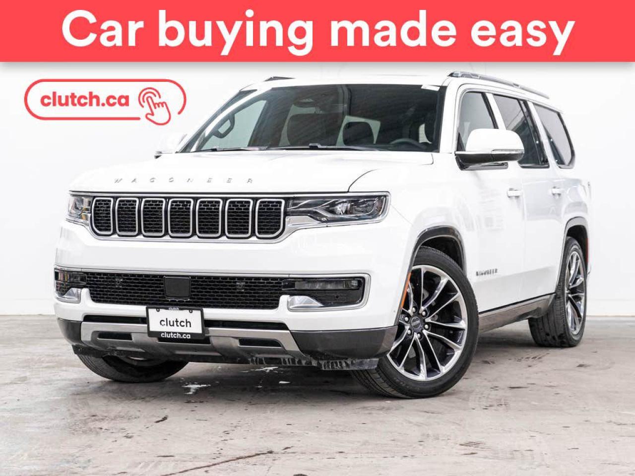 Used 2022 Jeep Wagoneer Series III w/ Apple CarPlay & Android Auto, Nav, Ventilated Front Seats for sale in Toronto, ON
