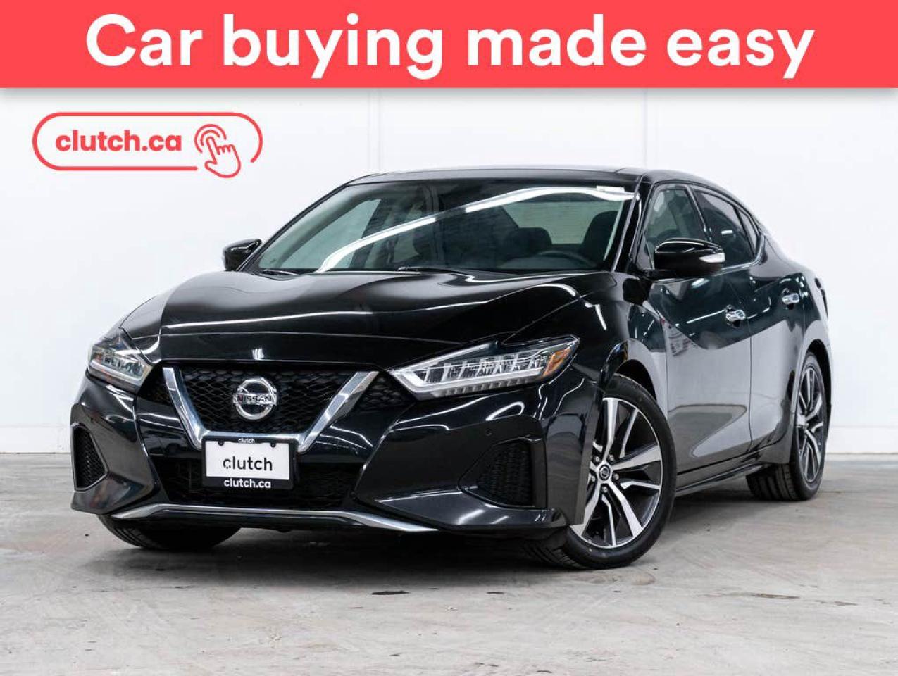 Used 2020 Nissan Maxima SL w/ Apple CarPlay & Android Auto, Nav, Rearview Cam for sale in Toronto, ON
