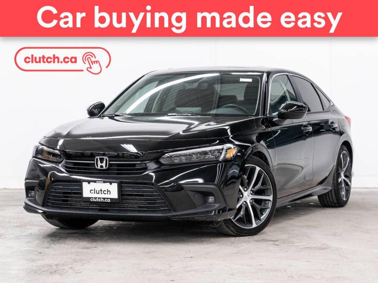 Used 2022 Honda Civic Touring w/ Apple CarPlay & Android Auto, Power Moonroof, Wireless Charging for sale in Toronto, ON