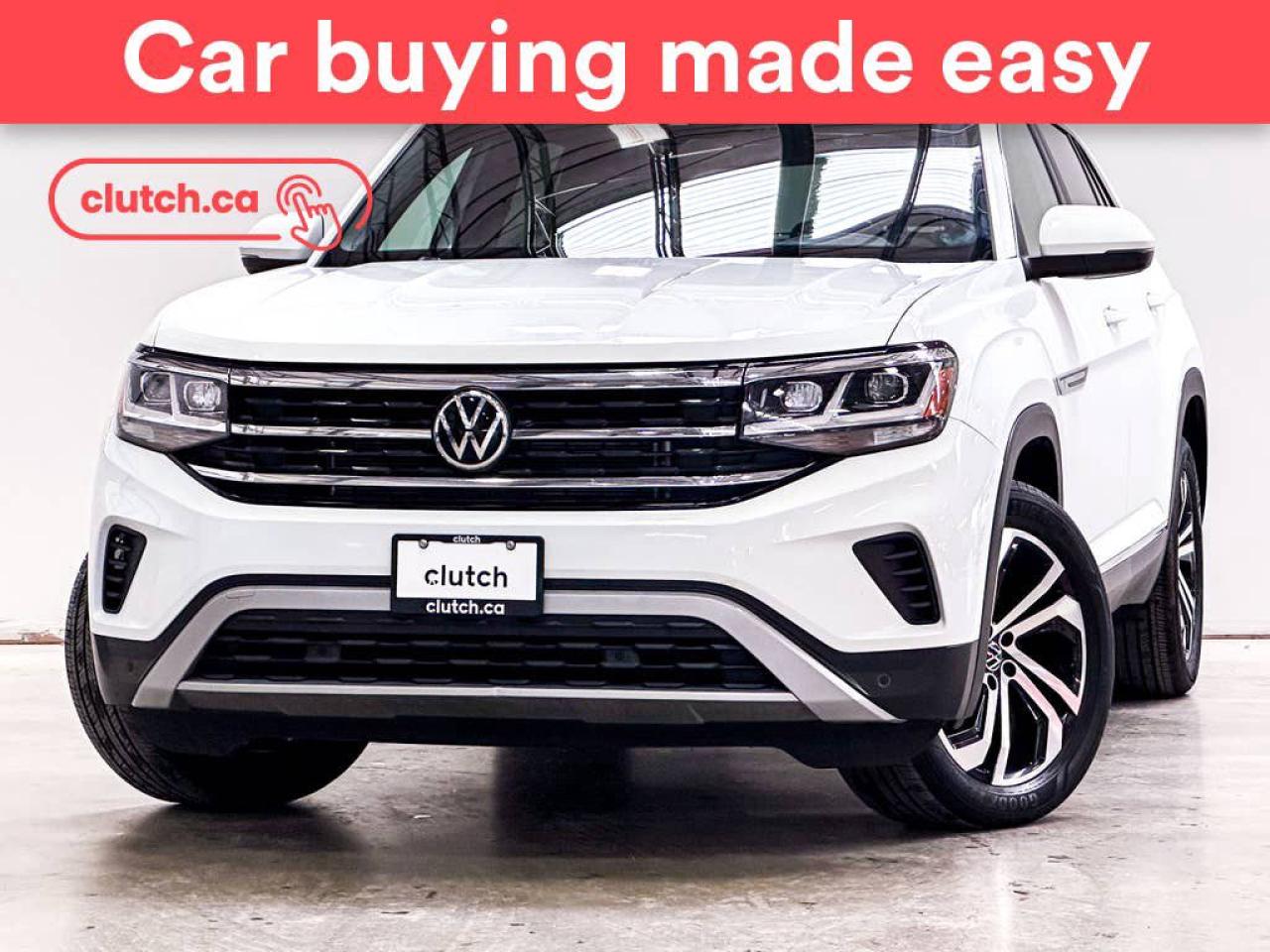 Used 2022 Volkswagen Atlas Cross Sport Highline AWD w/ Apple CarPlay, Heated Front Seats, Rearview Cam for sale in Toronto, ON