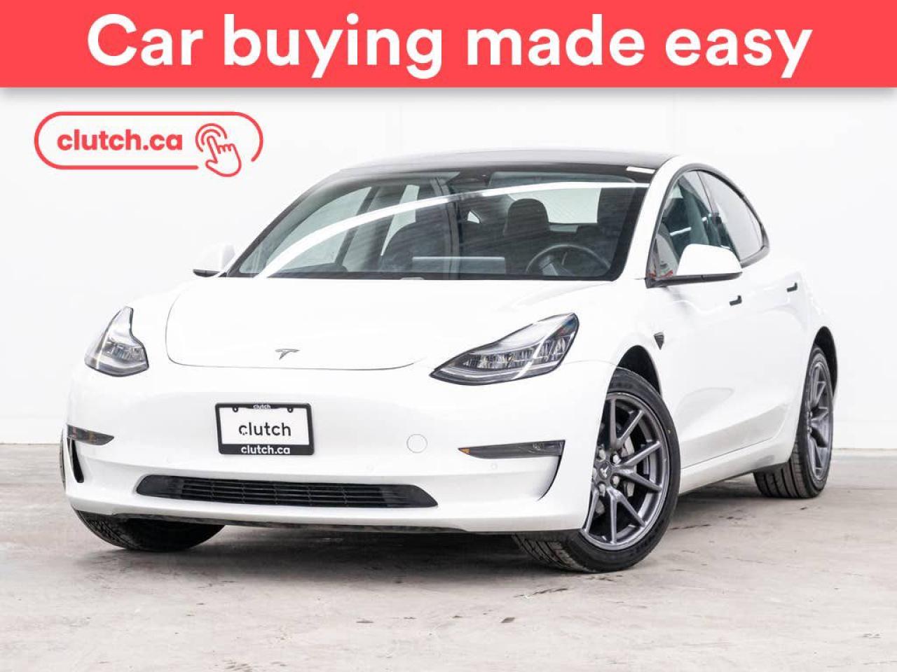 Used 2020 Tesla Model 3 Standard Range Plus w/ Adaptive Cruise Control, Nav, Rearview Cam for sale in Toronto, ON