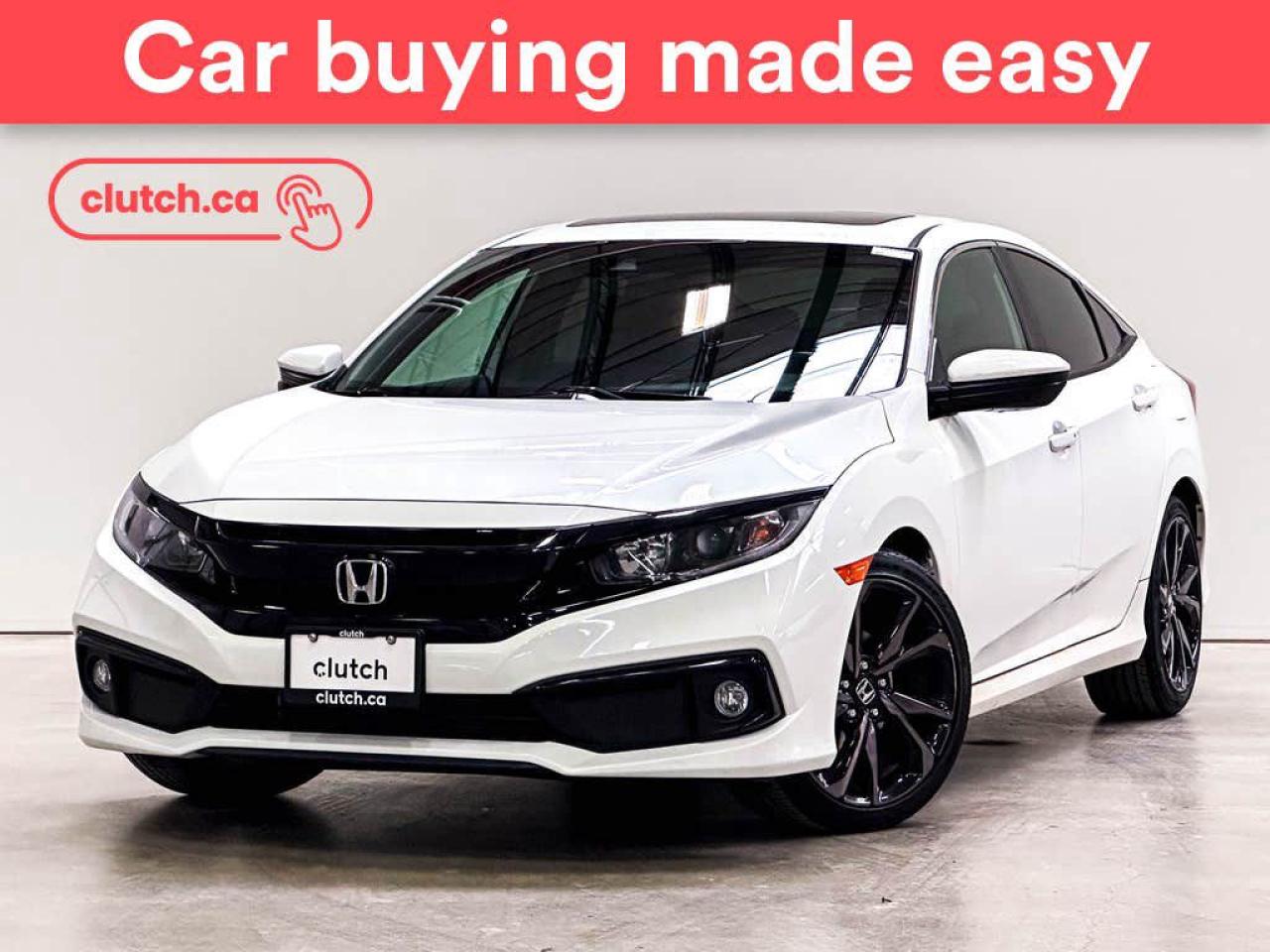Used 2020 Honda Civic Sport w/ Apple CarPlay, Heated Front Seats, Rearview Cam for sale in Toronto, ON