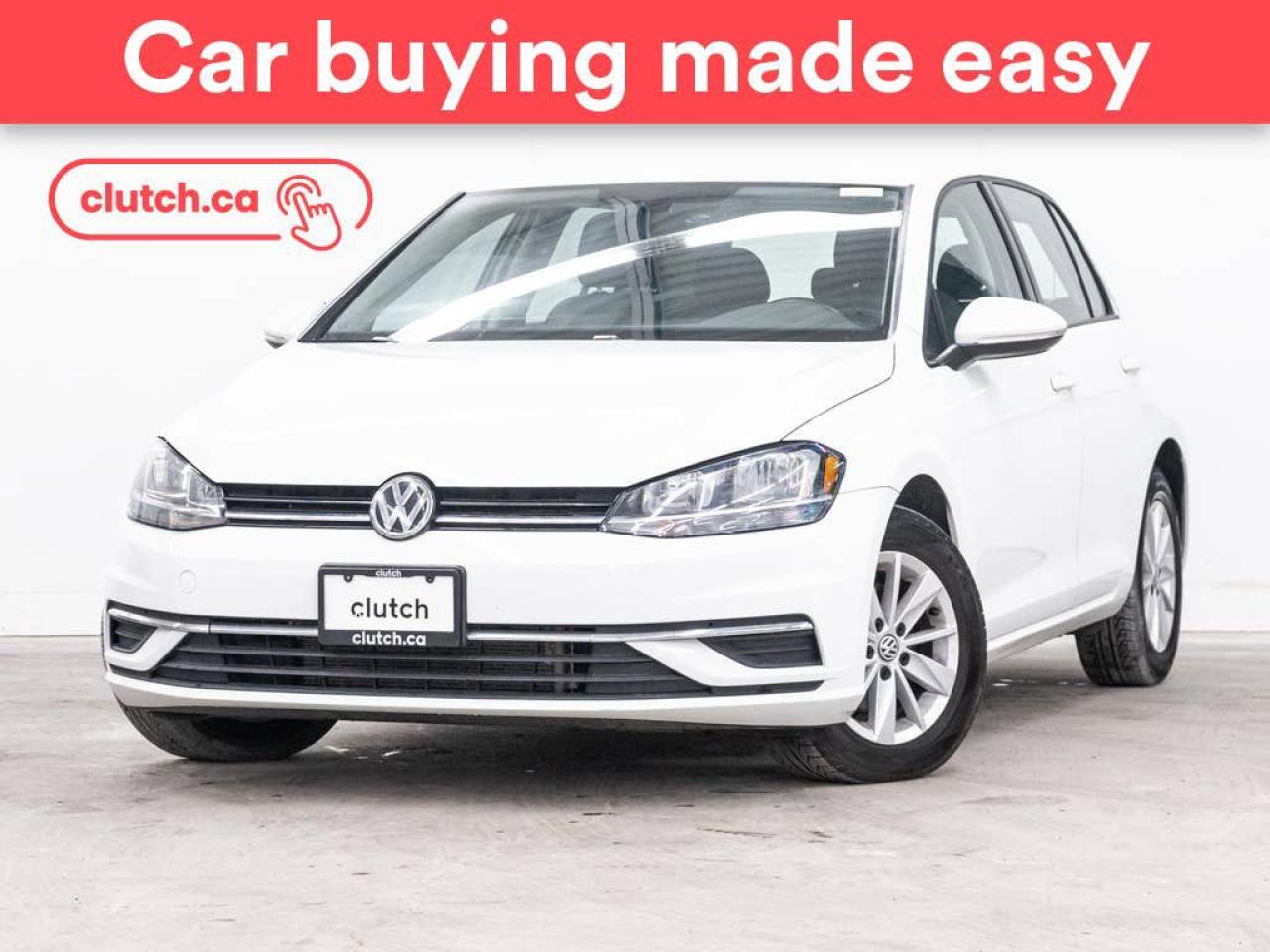 Used 2018 Volkswagen Golf 1.8 TSI Trendline w/Apple Carplay & Android Auto, Heated Front Seats, Backup Cam for sale in Toronto, ON
