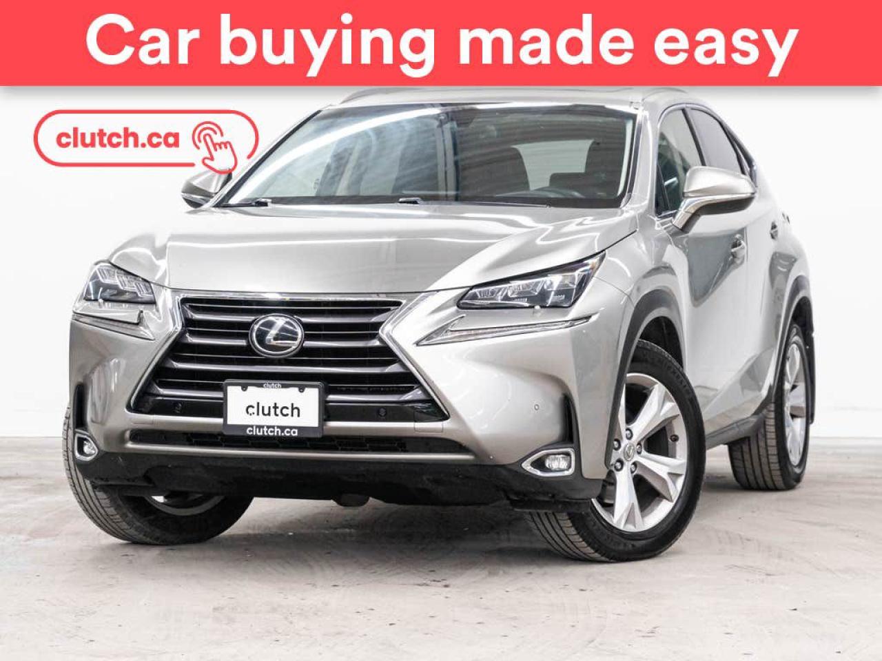 Used 2015 Lexus NX 200t Base AWD w/ Executive Pkg w/Cruise Control, Rearview Cam, Heated Front Seats for sale in Toronto, ON