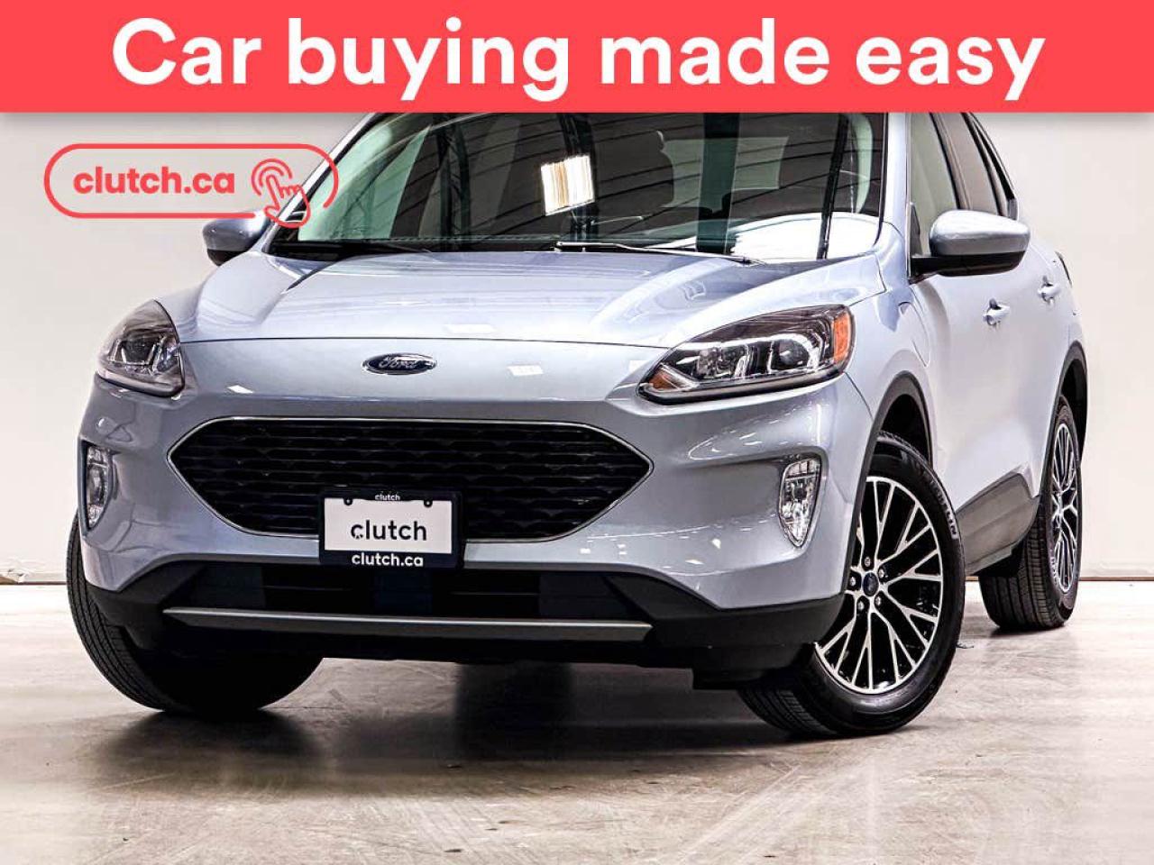 Used 2022 Ford Escape SEL Plug-In Hybrid w/ Apple CarPlay, Heated Front Seats, Rearview Cam for sale in Toronto, ON