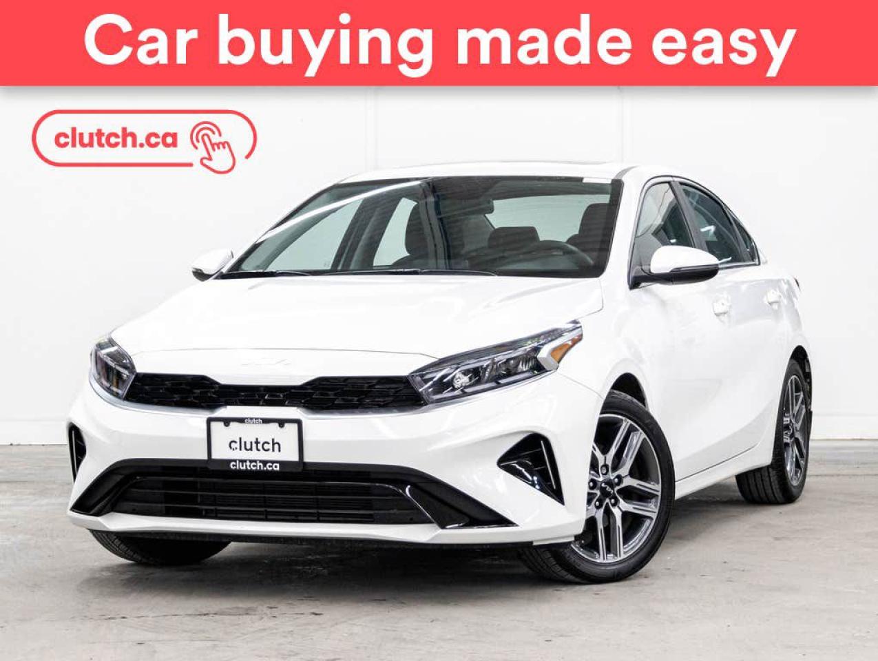 Used 2024 Kia Forte EX+ w/ Apple CarPlay & Android Auto, Rearview Cam, Power Moonroof for sale in Toronto, ON