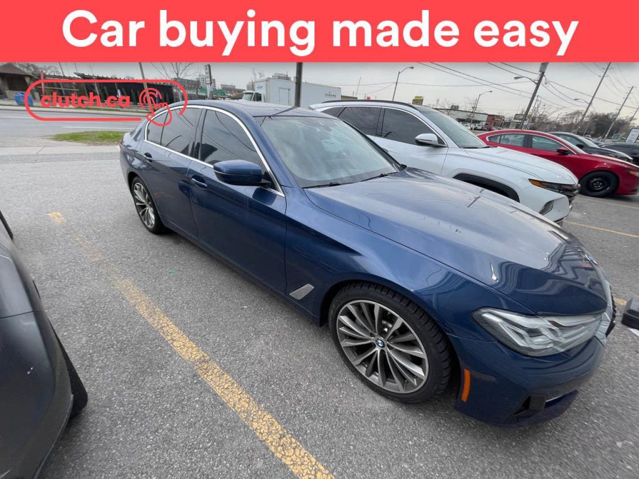 Used 2022 BMW 5 Series 530i xDrive AWD w/ Apple CarPlay & Android Auto, Rearview Cam, Nav for sale in Toronto, ON