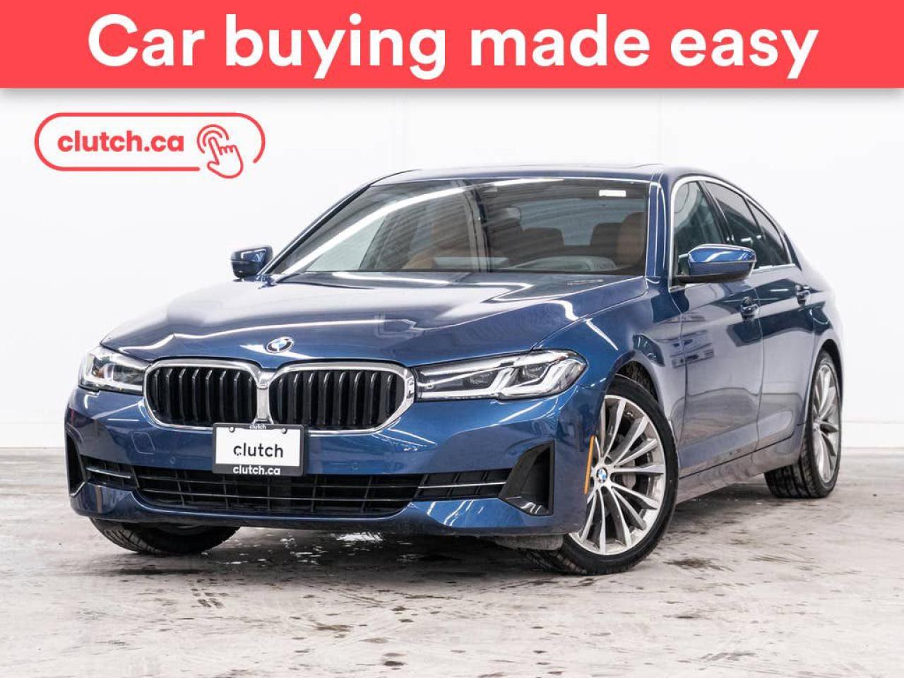 Used 2022 BMW 5 Series 530i xDrive AWD w/ Apple CarPlay & Android Auto, Rearview Cam, Nav for sale in Toronto, ON