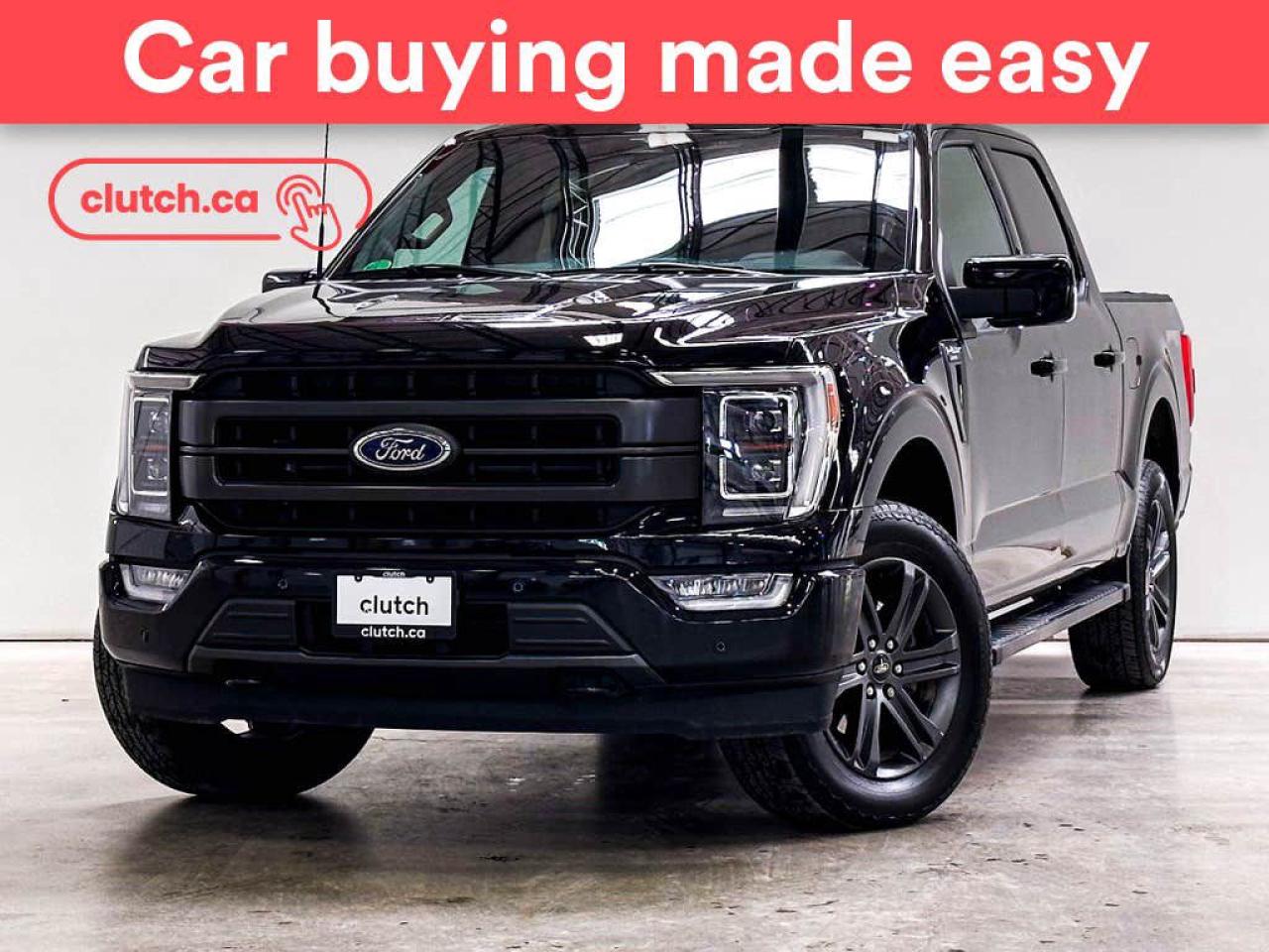 Used 2023 Ford F-150 Lariat SuperCrew 5 1/2 ft 4x4 w/ Apple CarPlay, Heated Front Seats, Rearview Cam for sale in Toronto, ON