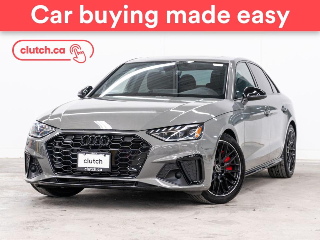 Used 2024 Audi A4 Progressiv AWD w/Apple Carplay & Android Auto, Heated Front Seats, Backup Cam for sale in Toronto, ON