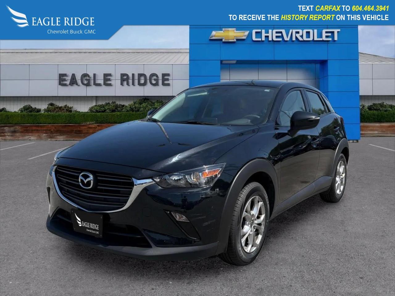 Used 2021 Mazda CX-3 GS Outside temperature display, Passenger vanity mirror, Power door mirrors, Power steering, Power windows, Remote keyless entry, Speed control, Steering wheel mounted audio controls for sale in Coquitlam, BC
