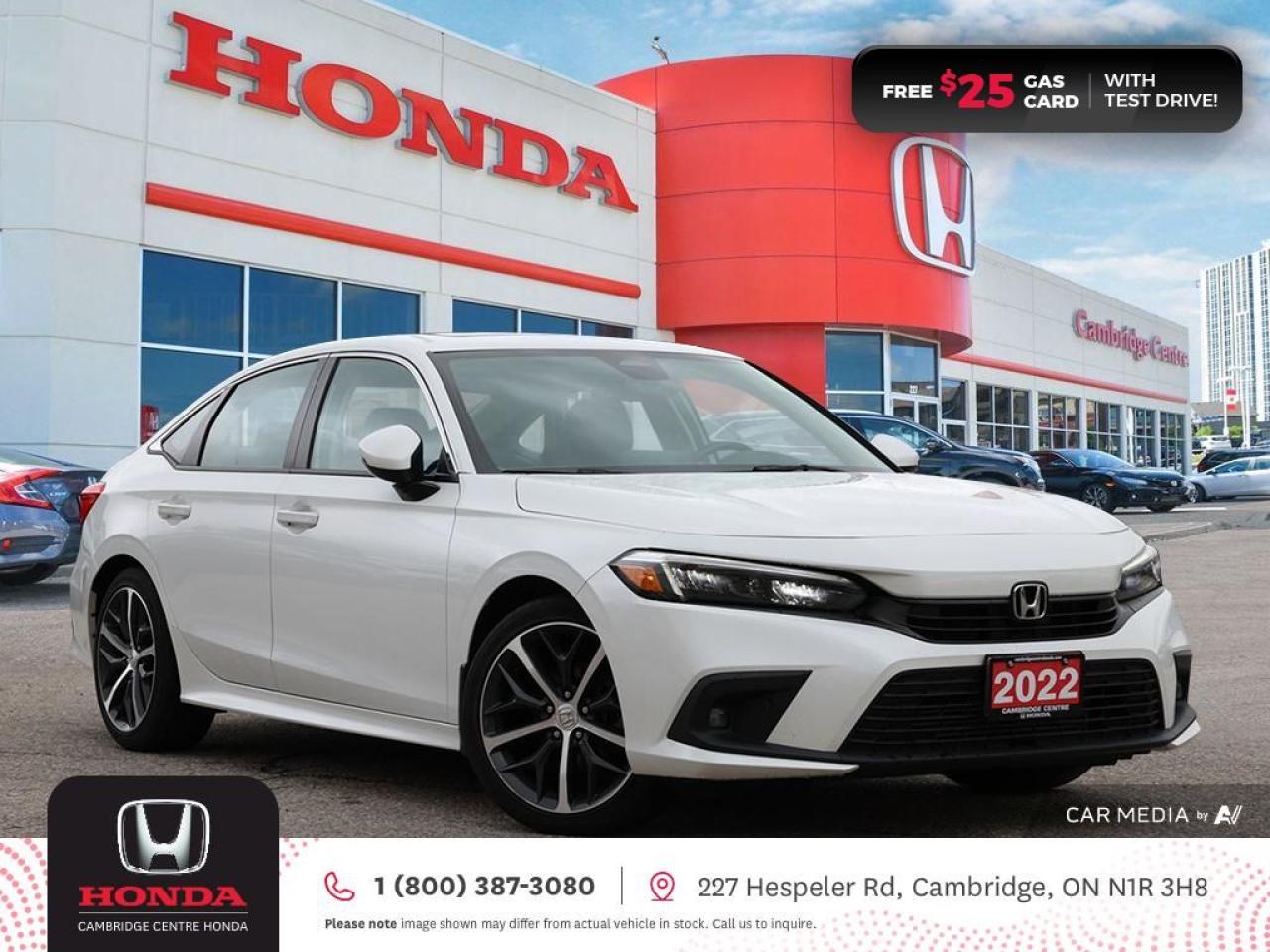 Used 2022 Honda Civic Touring REARVIEW CAMERA | GPS NAVIGATION | HONDA SENSING TECHNOLOGIES for sale in Cambridge, ON