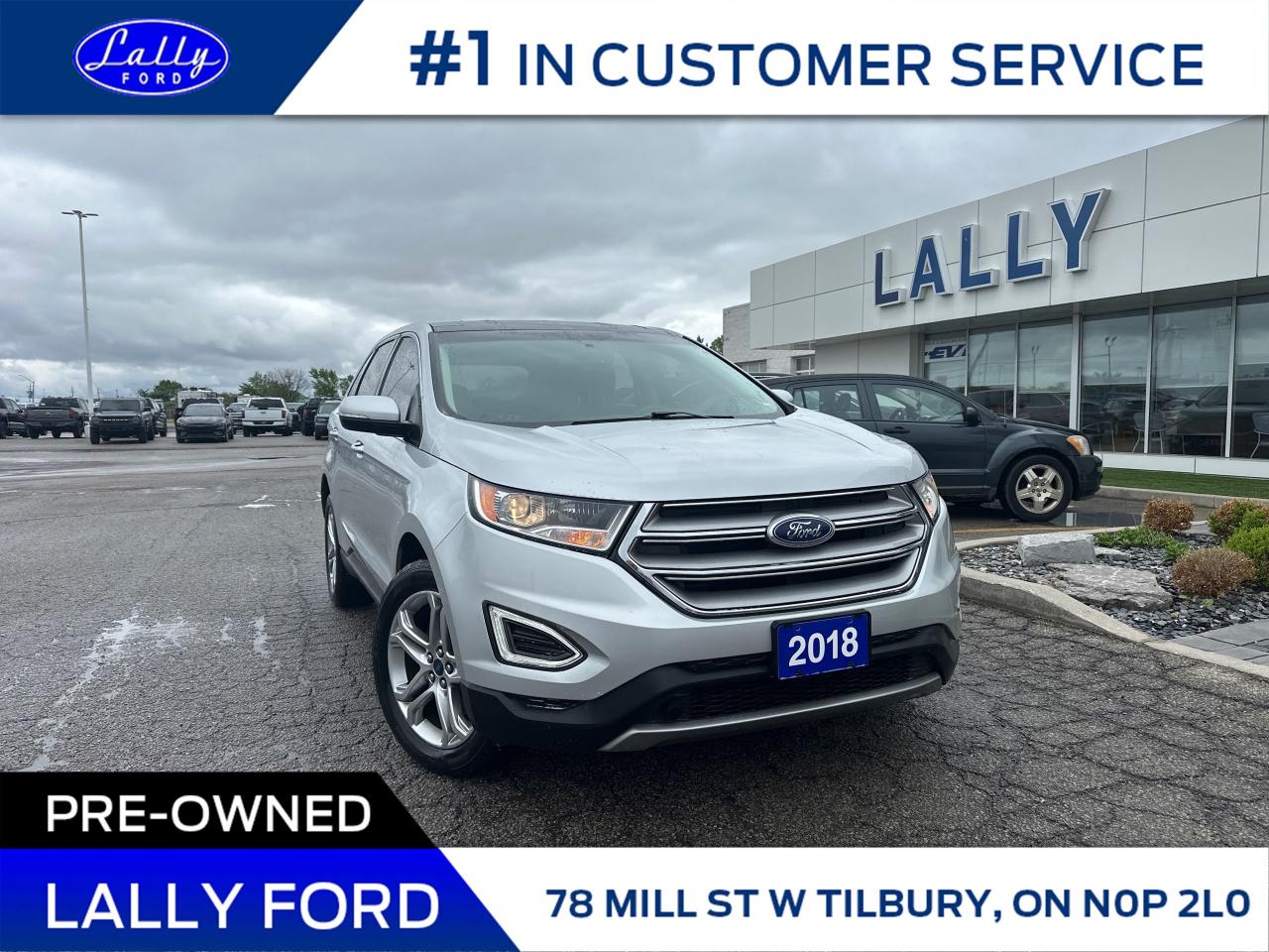 Used 2018 Ford Edge Titanium for sale in Tilbury, ON