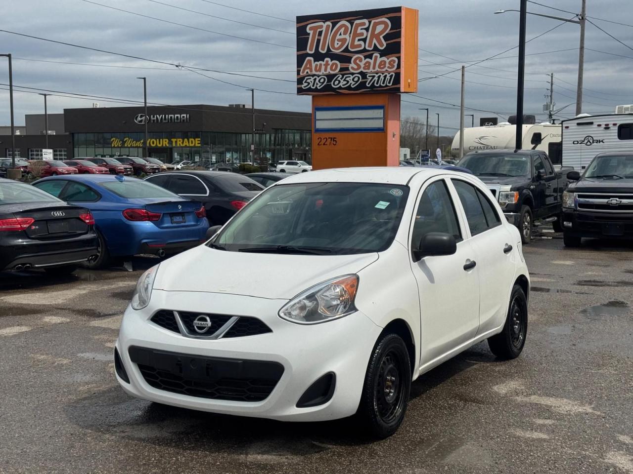 Used 2017 Nissan Micra S, MANUAL, HATCHBACK, GREAT ON FUEL, CERTIFIED for sale in London, ON