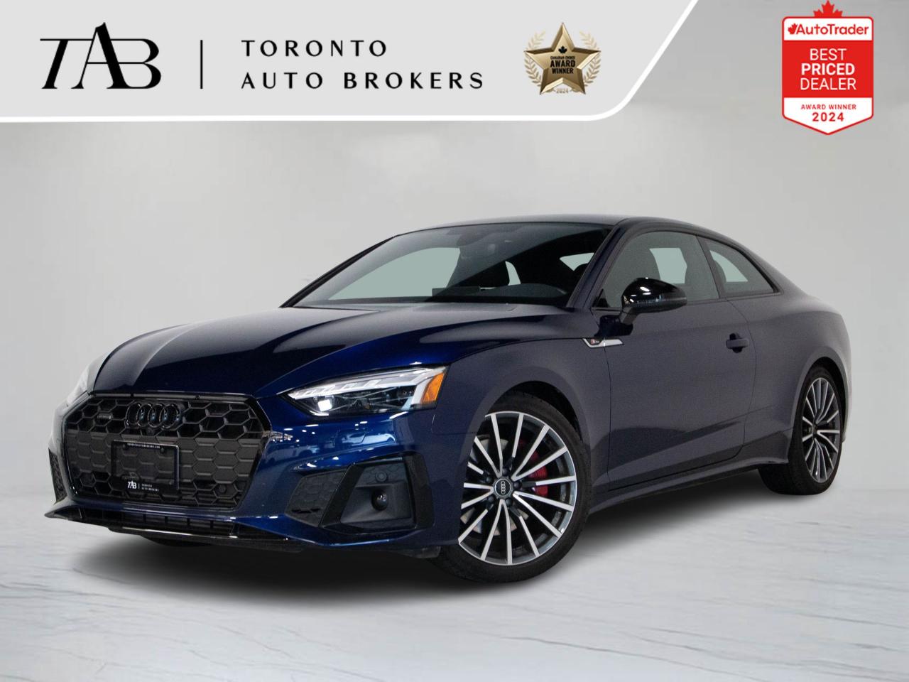 Used 2022 Audi A5 Coupe TECHNIK | S-LINE | ADAPTIVE SUSPENSION | 20 IN for sale in Vaughan, ON