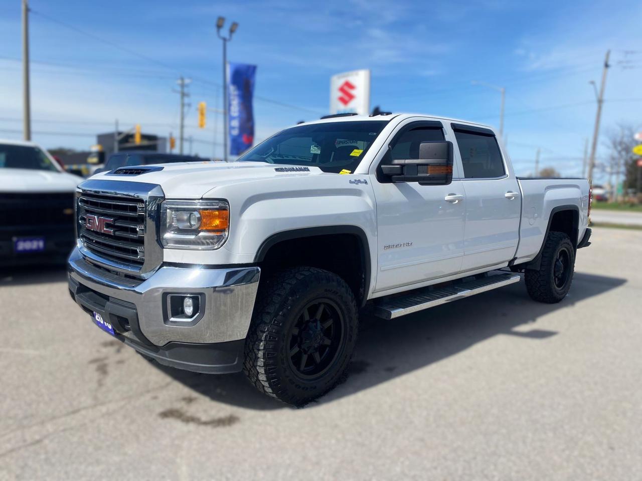 Used 2018 GMC Sierra 2500 SLE Crew Cab 4x4 ~Heated Seats ~Bluetooth ~Camera for sale in Barrie, ON