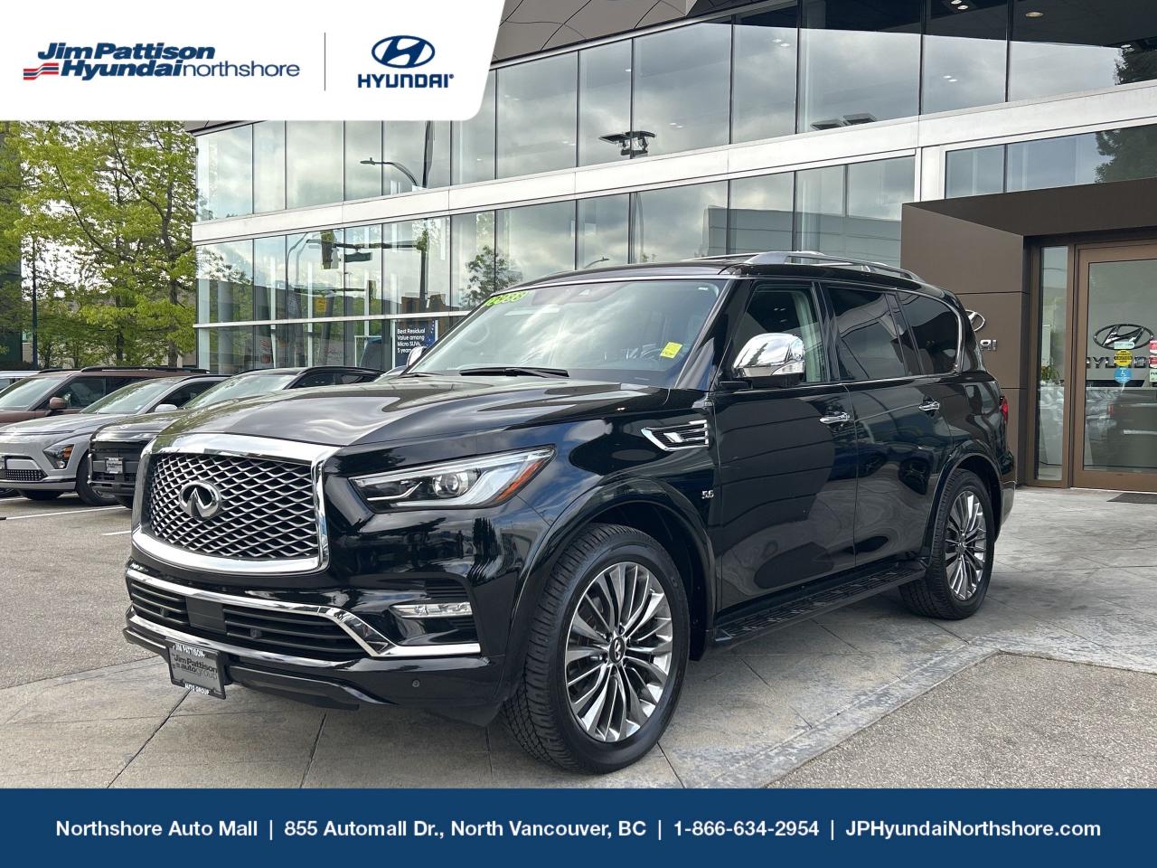 Used 2018 Infiniti QX80 Local One Owner, Full Service Records! for sale in North Vancouver, BC