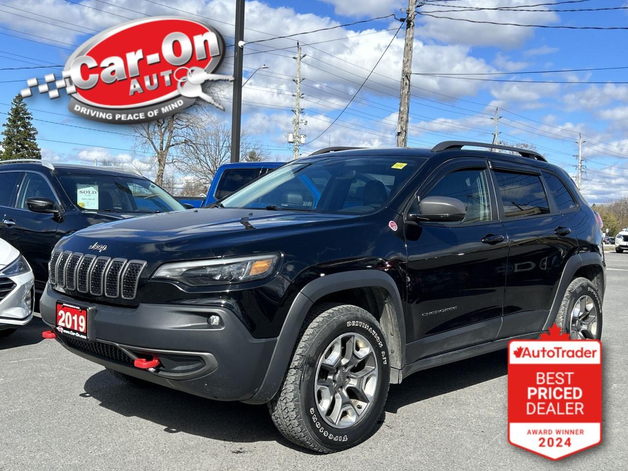 Used 2019 Jeep Cherokee TRAILHAWK 4X4|270HP TURBO|HTD SEATS|NAV|REAR CAM for sale in Ottawa, ON