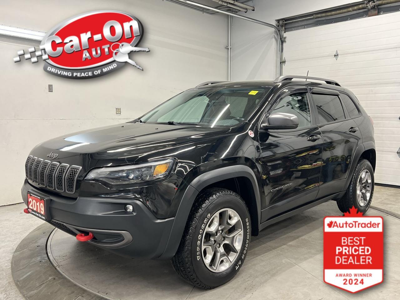 Used 2019 Jeep Cherokee TRAILHAWK 4X4|270HP TURBO|HTD SEATS|NAV|CARPLAY for sale in Ottawa, ON